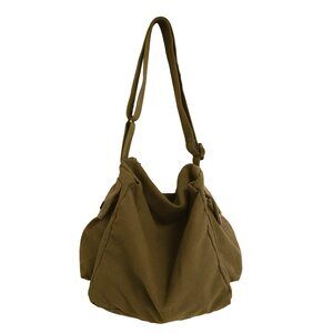2629 Canvas Tote Bag Hobo Crossbody Handbag Big Capacity Messenger Bag
